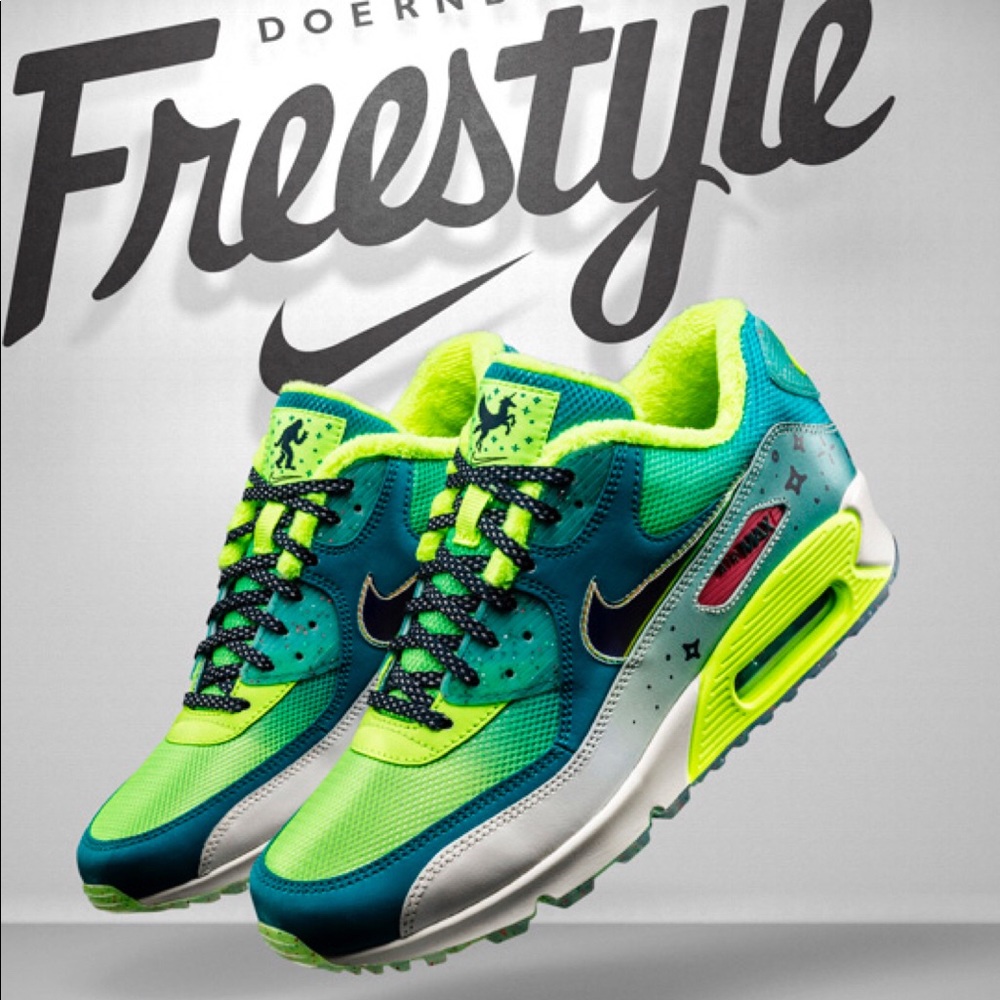 EMORY'S NIKE AIR MAX 90 PREMIUM DOERNBECHER sz 8.5